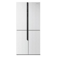Холодильник HISENSE RQ-56WC4SAW, трехкамерный, белое стекло Холодильник HISENSE RQ-56WC4SAW, трехкамерный, белое стекло